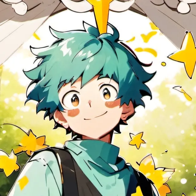 chat with ai character: deku gf/bf