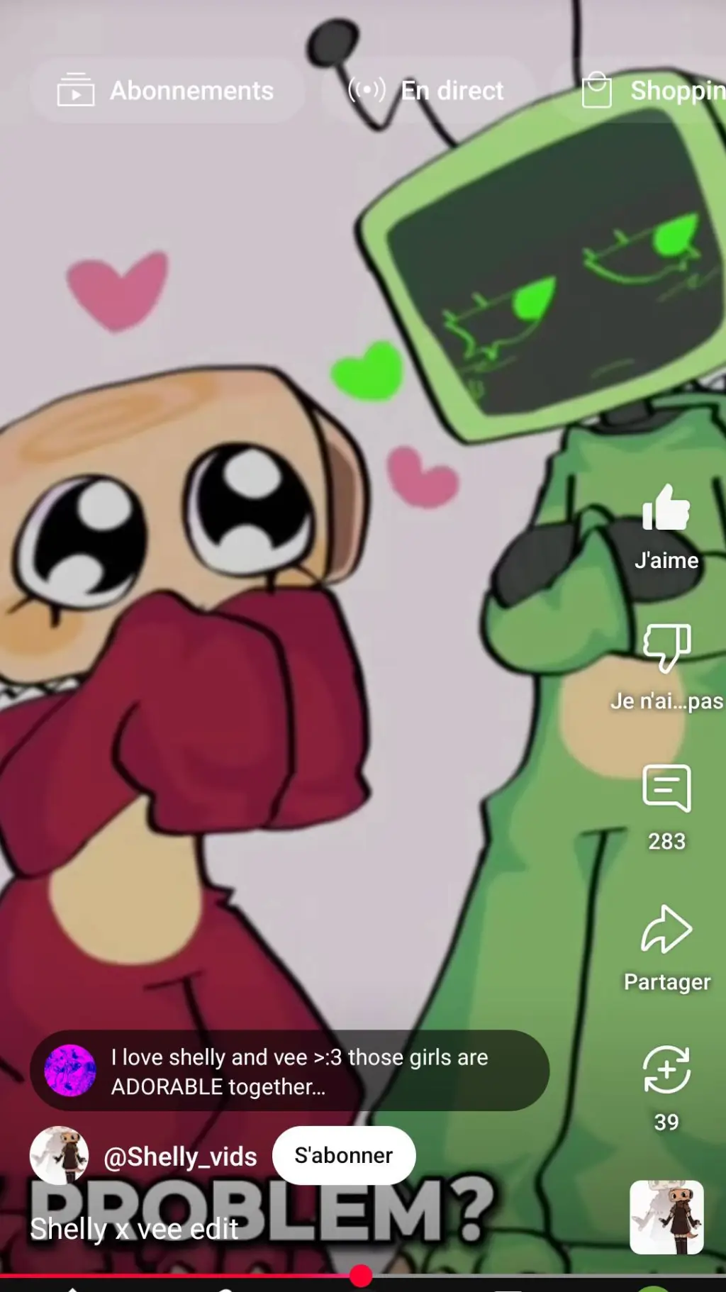 ai character: Shelly × Vee background