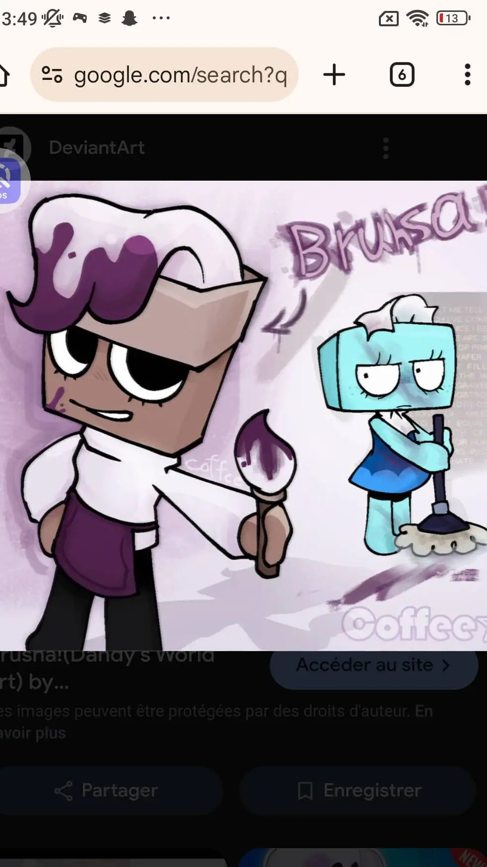 ai character: brusha et tisha  background
