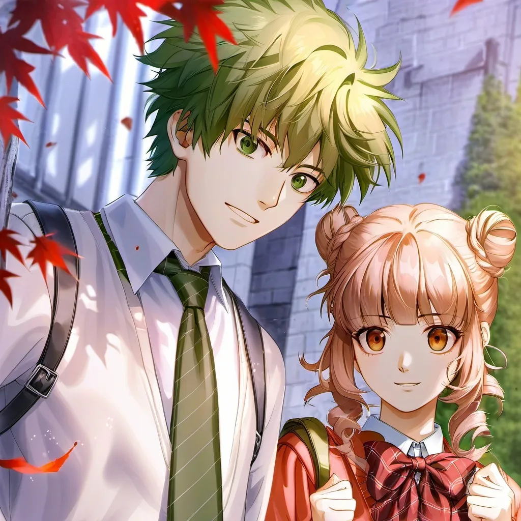 chat with ai character: toga x deku 