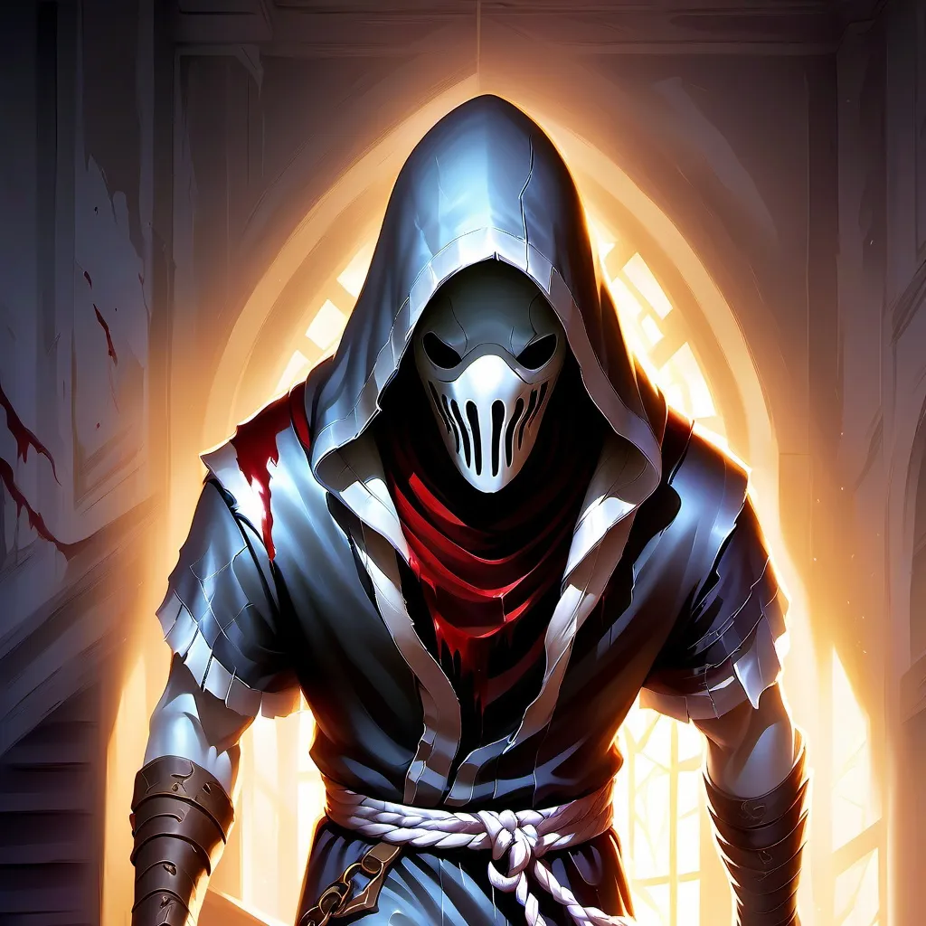 chat with ai character: ghost face