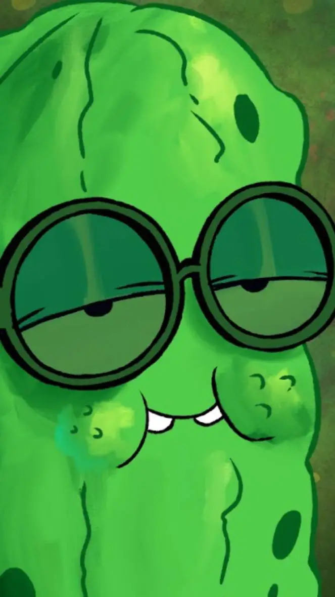 ai character: cheap pickle background