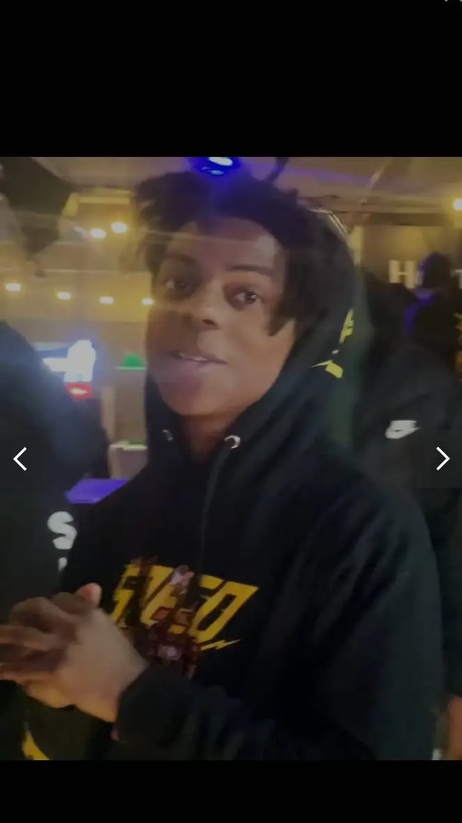 ai character:  ishow speed  background