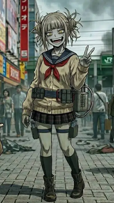 ai character: zombie toga  background