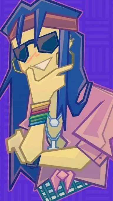 ai character: rock star wally background
