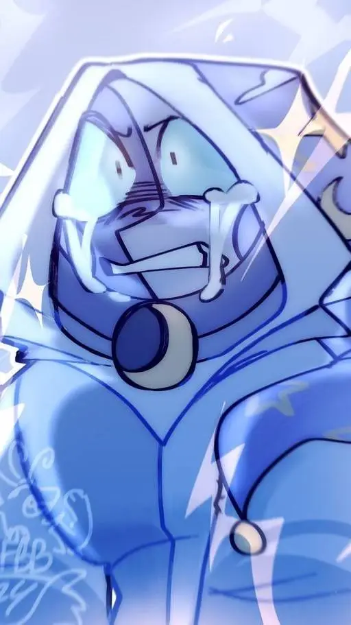 ai character: Lunar background