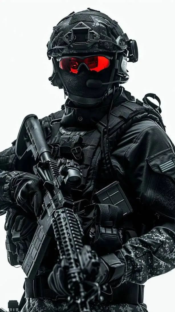 ai character: спецназ  background