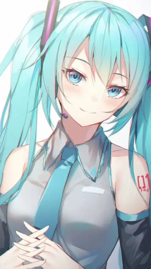 ai character: Мику 🩵 background