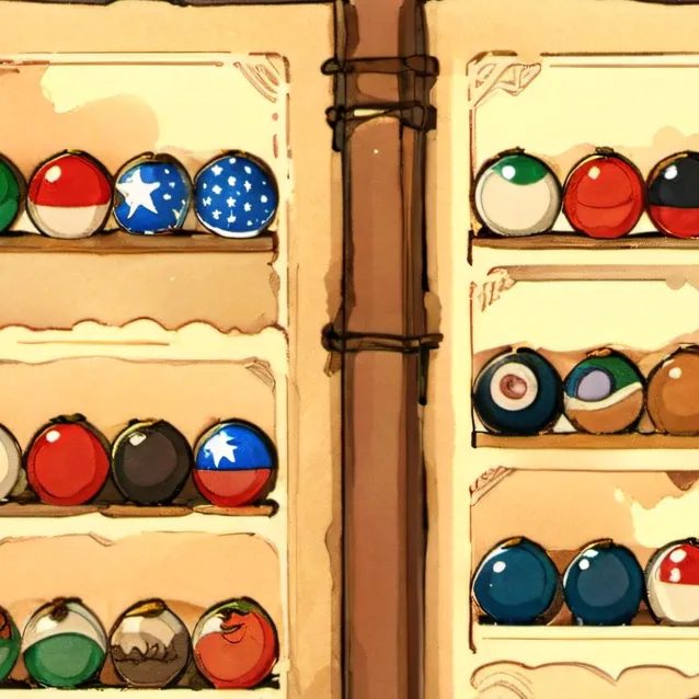 chat with ai character: countryballs