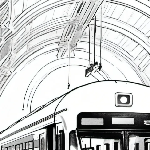 chat with ai character: Train