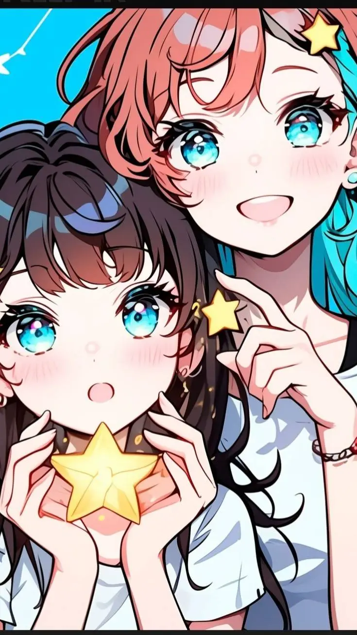 ai character: Tes 2 sœurs  background