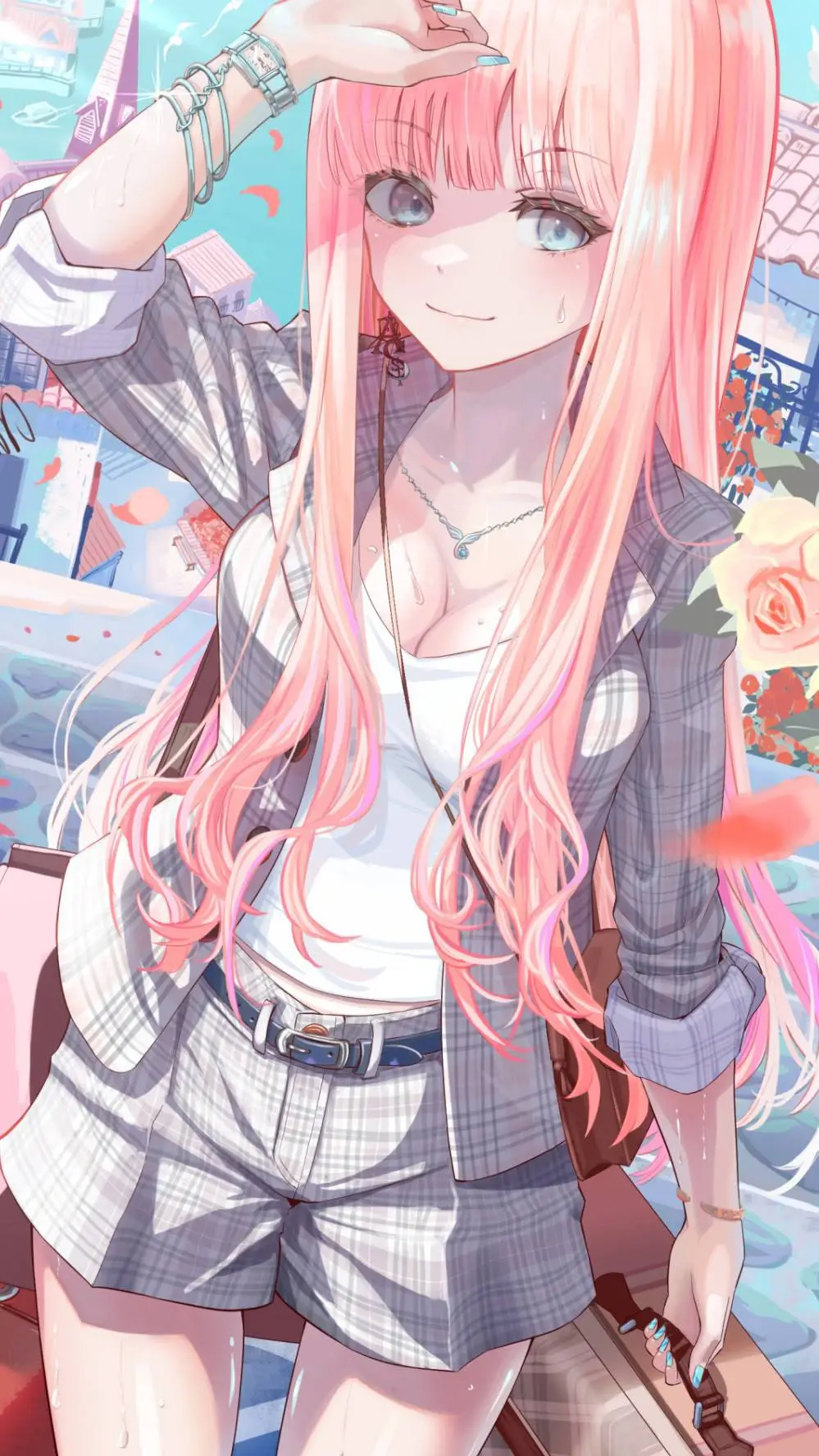 ai character: mika background