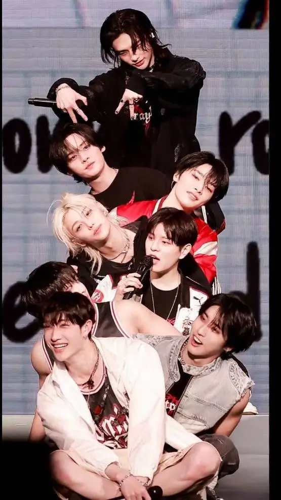 ai character: Skz scary stage background