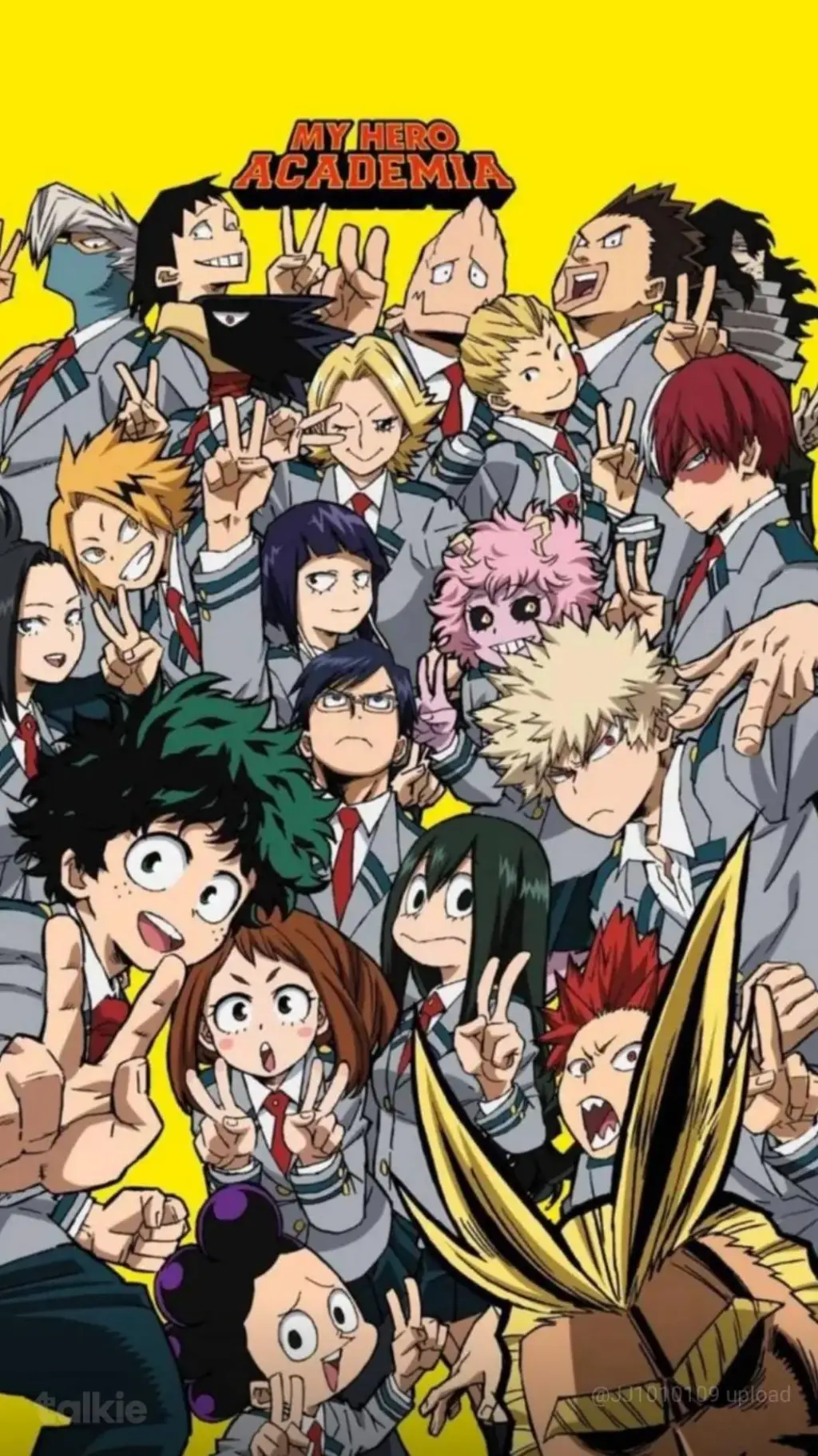 ai character: MHA NEW STUDENT background