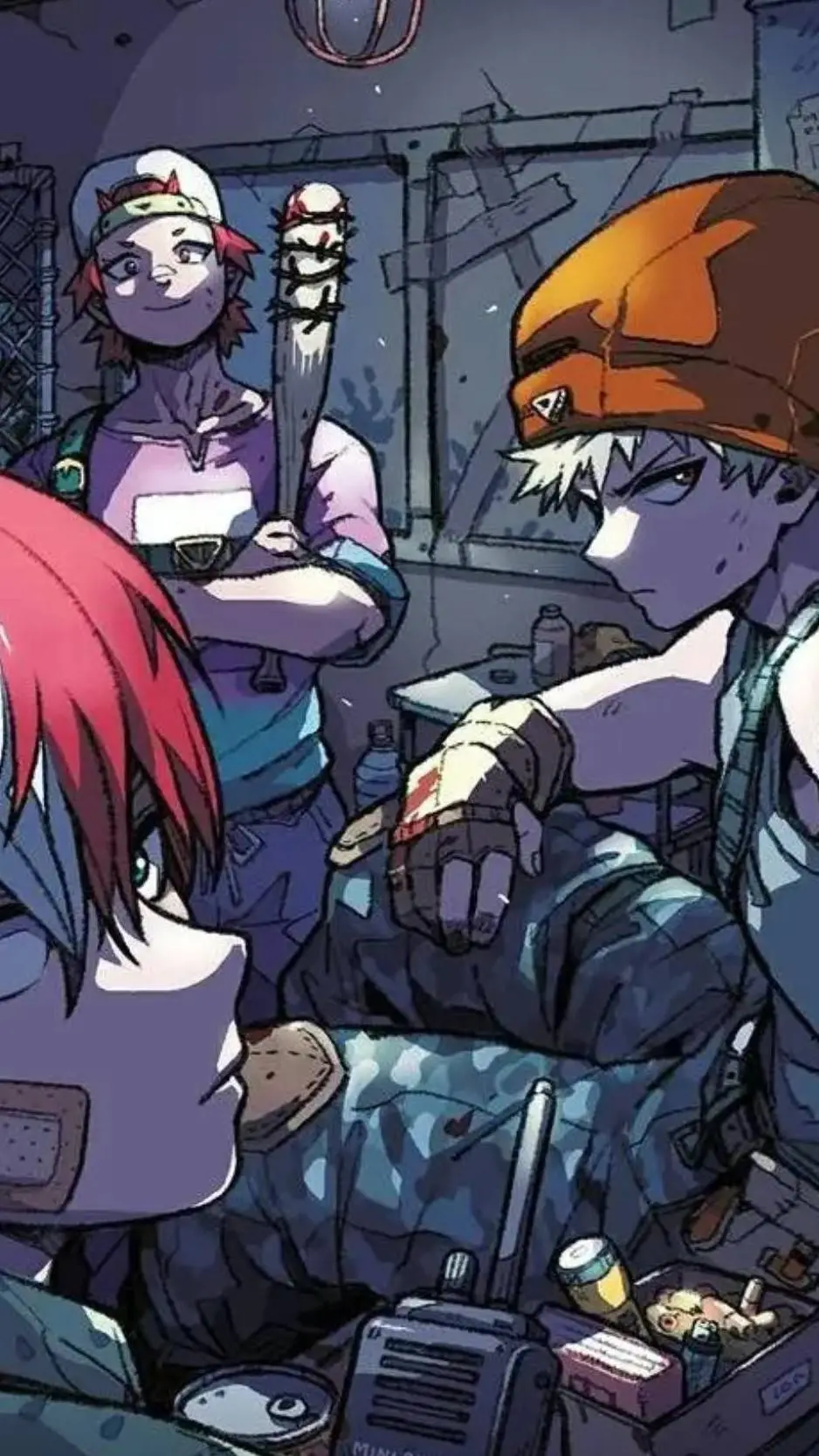 ai character: MHA REHAB background