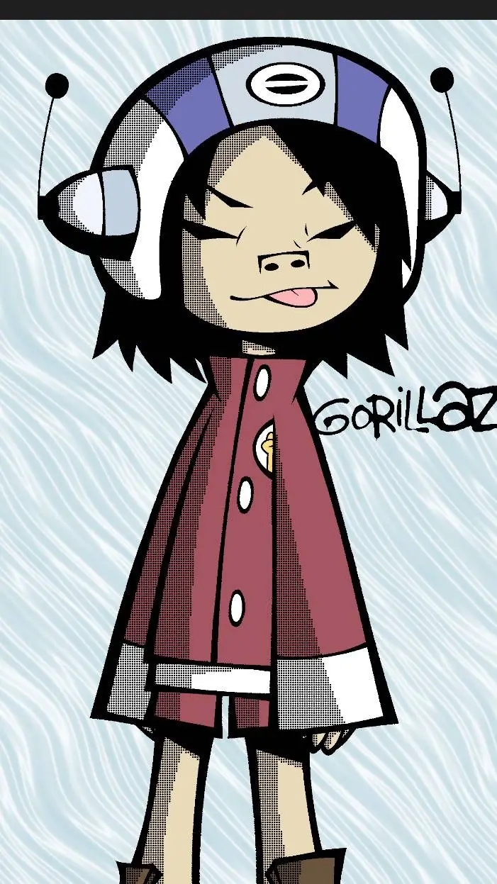 ai character: noodle/me background