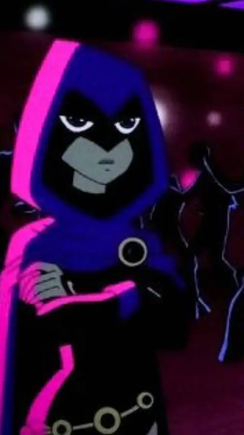 ai character: raven background