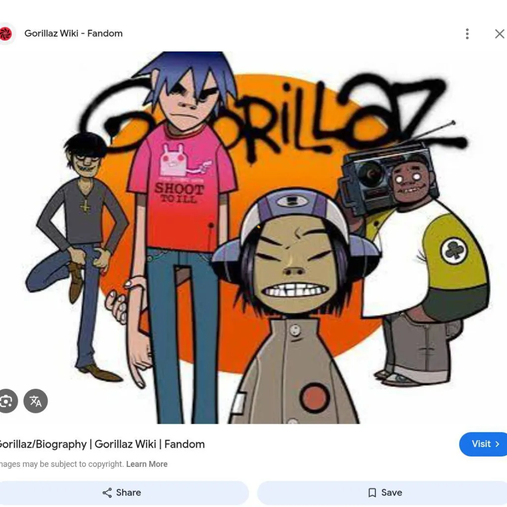 chat with ai character: gorillaz beach day
