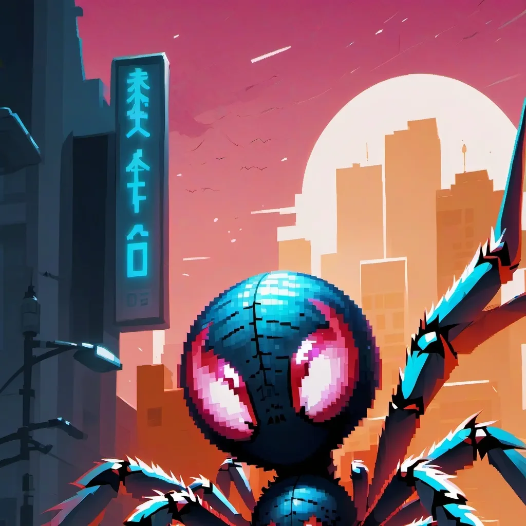 chat with ai character: spider🕷