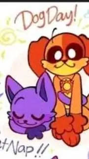 ai character: Dogday X Catnap background