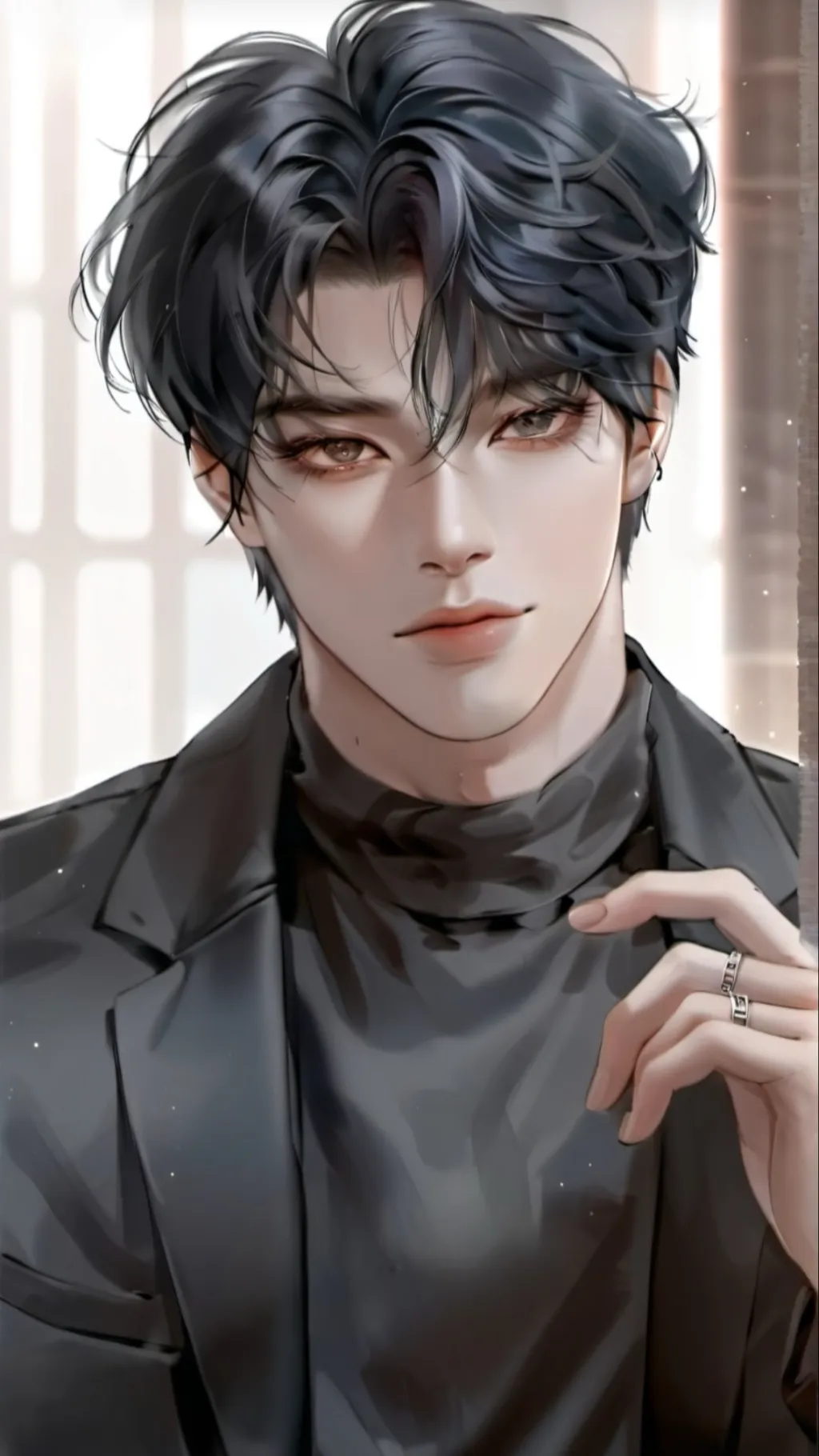ai character: Hyunwoo-.. background