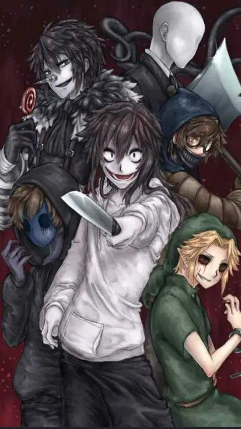 ai character: Creepypasta  background