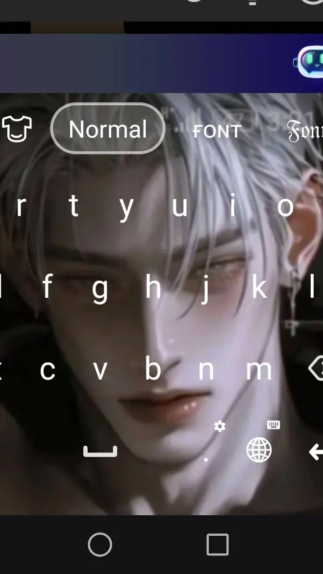 ai character: kyle background