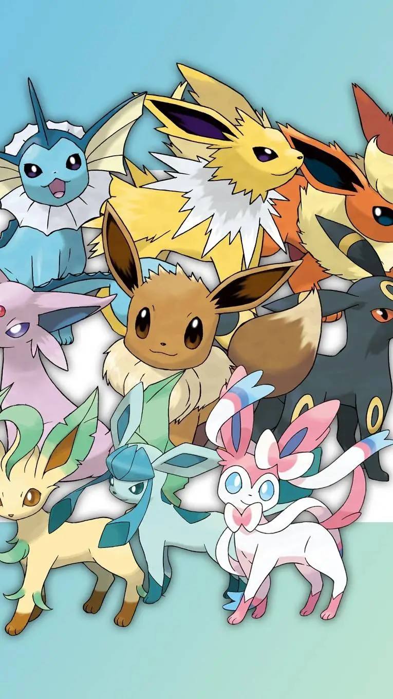 ai character: Eeveelutions background
