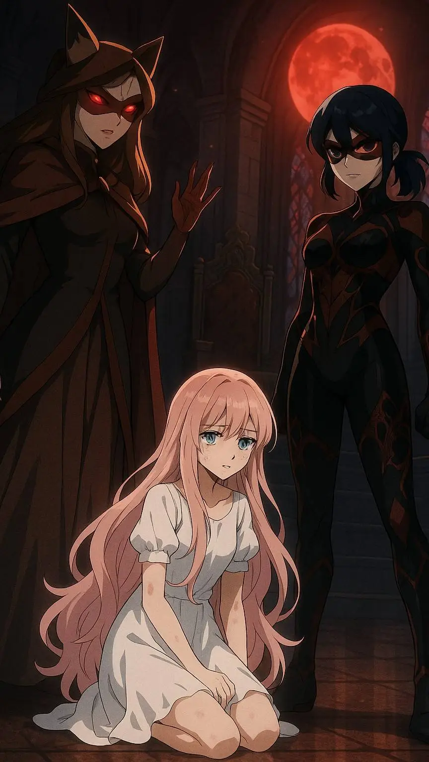 ai character: Scarlet Mirage background