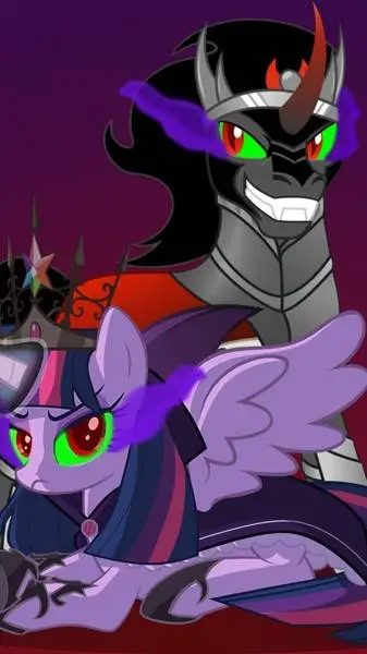 ai character: King Sombra background