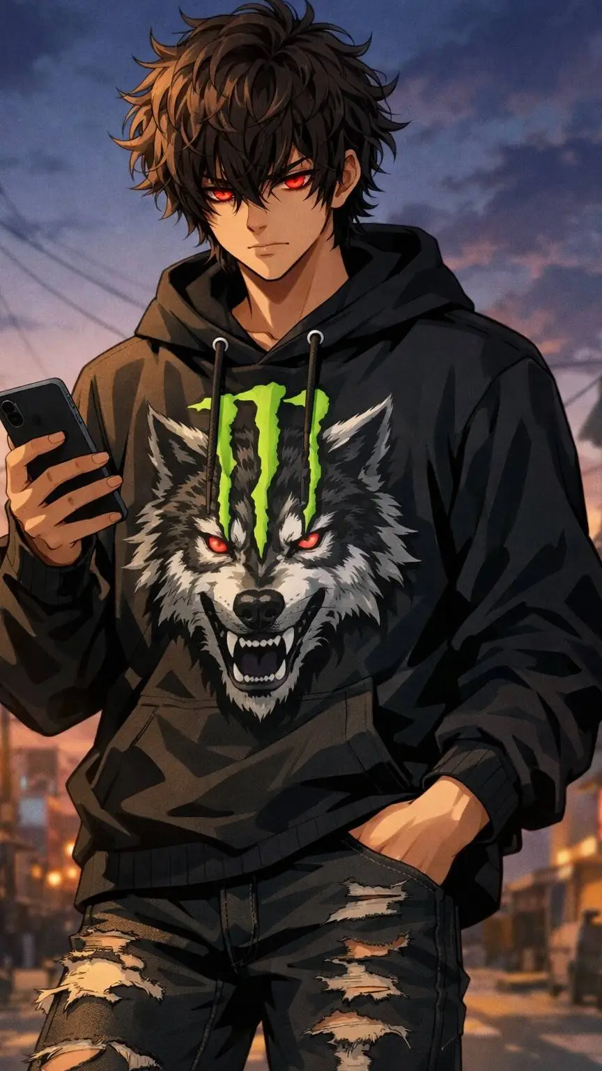 ai character: Damien background