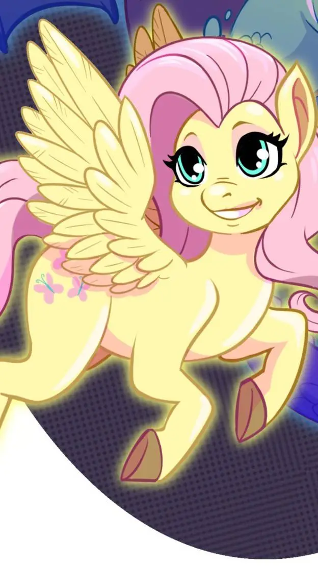 ai character: Fluttershy background