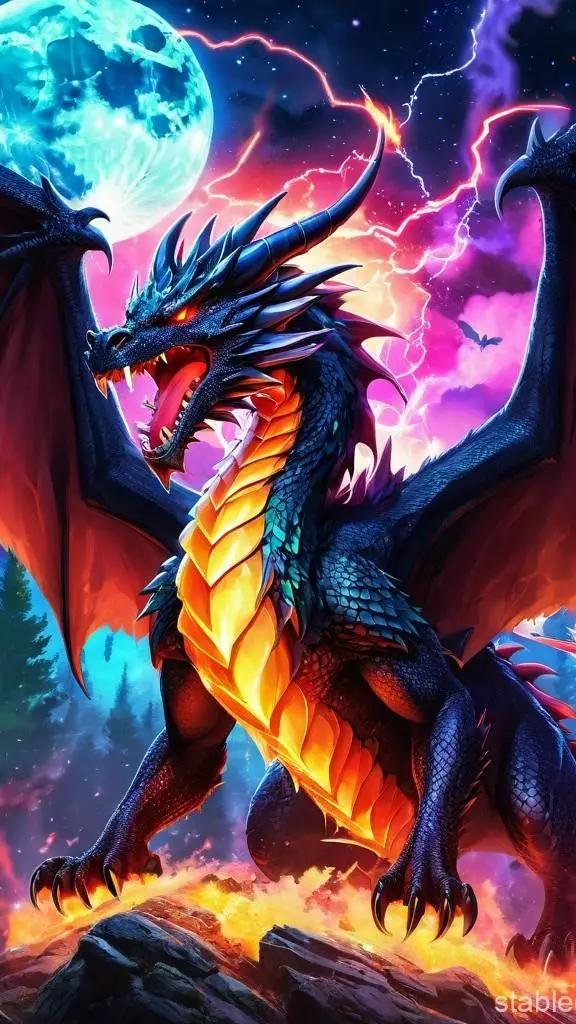 ai character: Dragon Rebirth background