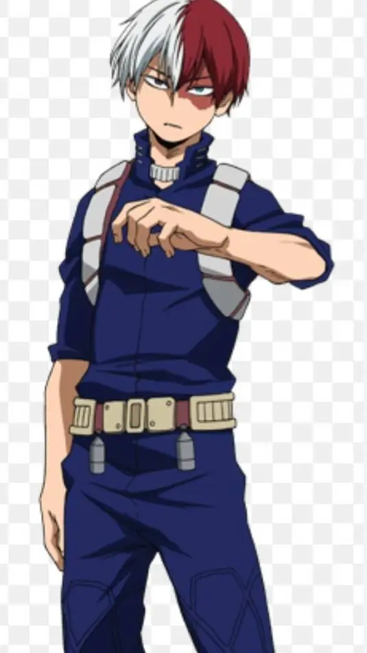 ai character: TODOROKI  background