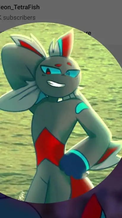 ai character: Neon psycho background