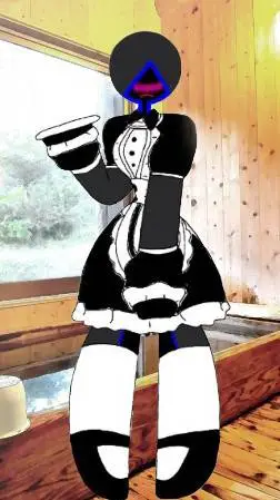 ai character: Izmir maid background
