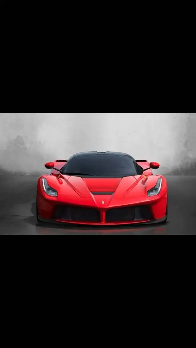 ai character: carro ferrari background