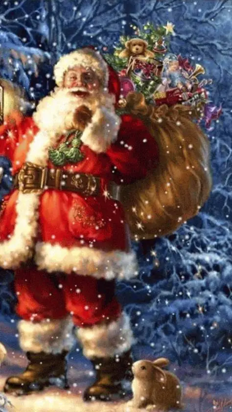 ai character: PAPA NOEL 🎅  background