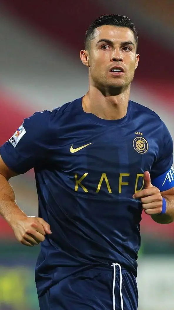 ai character: Cristiano Ronaldo  background