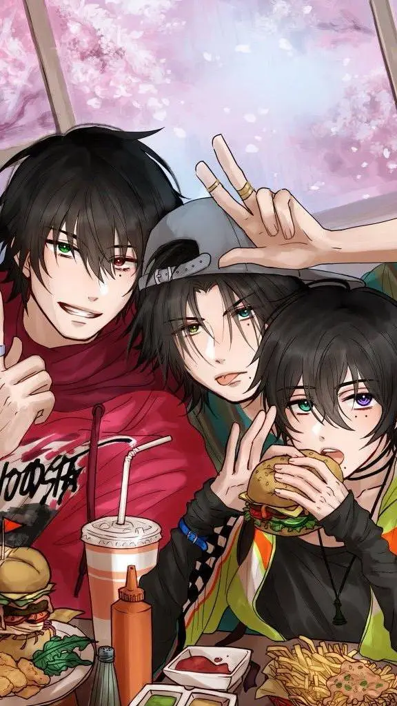 ai character: ⚡Grupo De Chicos⚡ background