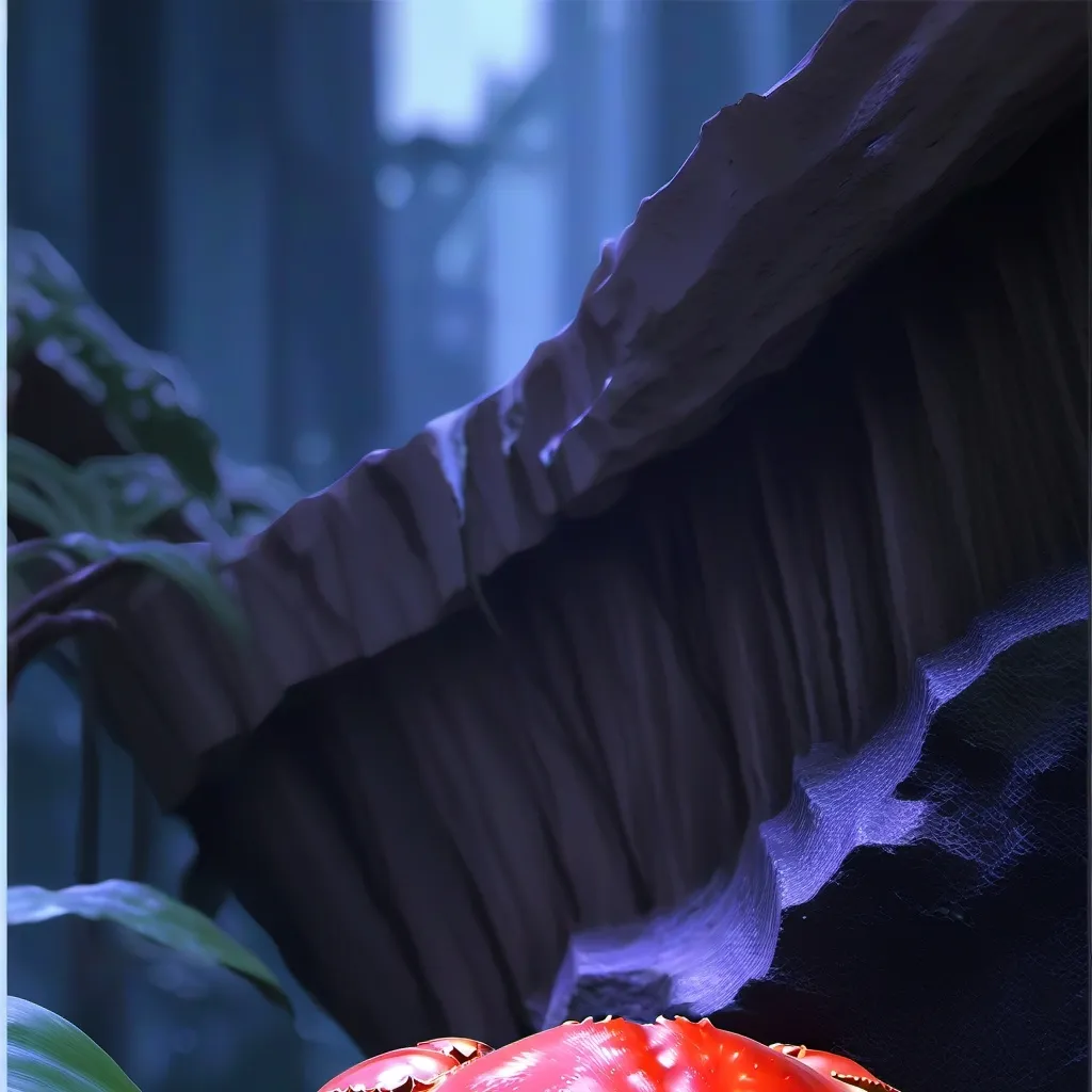 chat with ai character: freaky crab