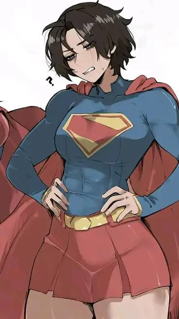 ai character: súper girl (2023) background