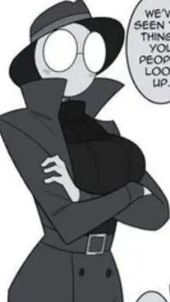 ai character: señorita incógnit background