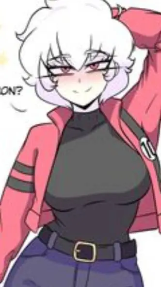 ai character: albedo background