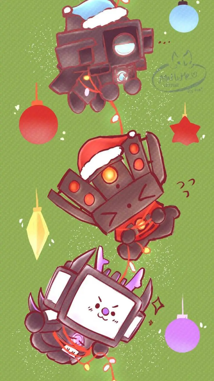 ai character: Christmas  background