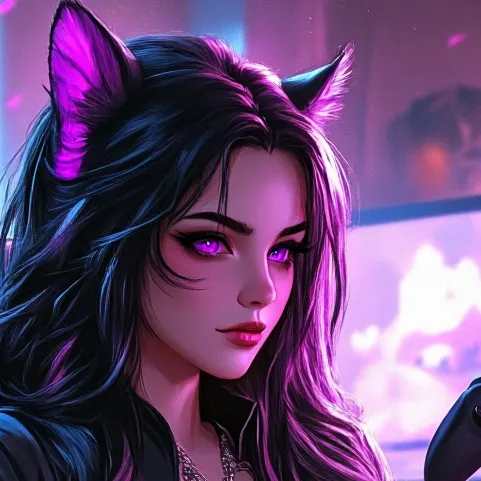 chat with ai character: Noire