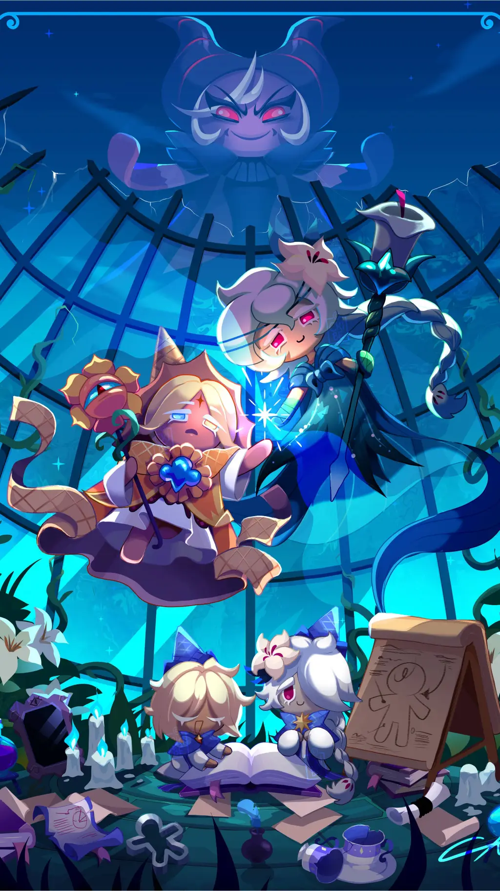 ai character: PVC & WLC background
