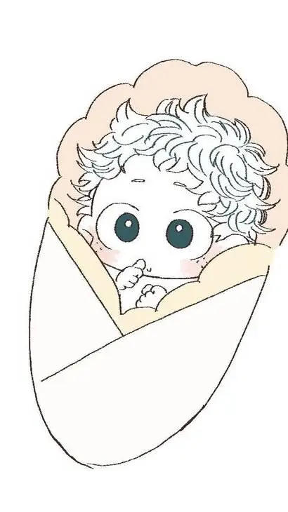 ai character: Deku's baby background
