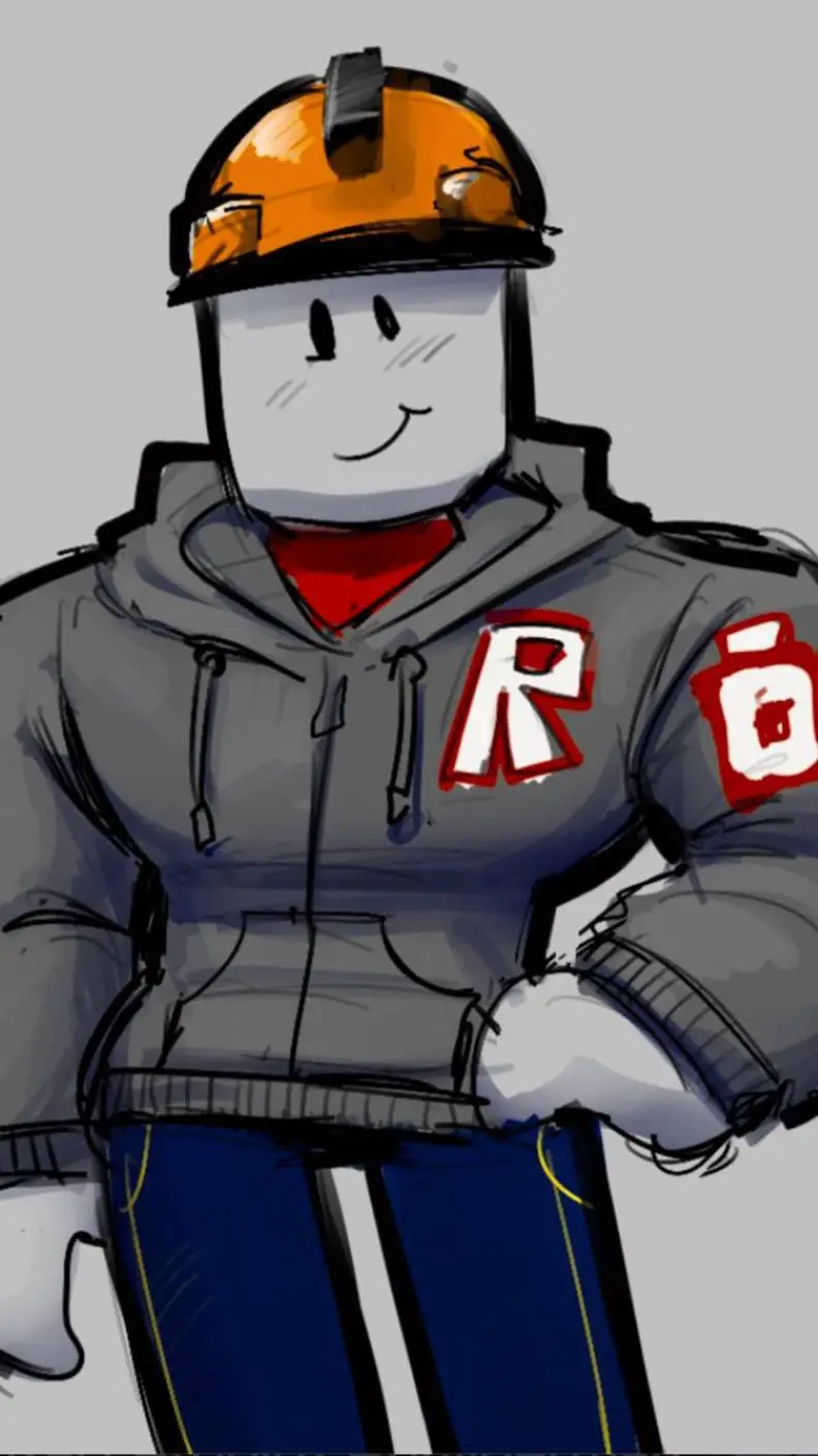 ai character: builderman background