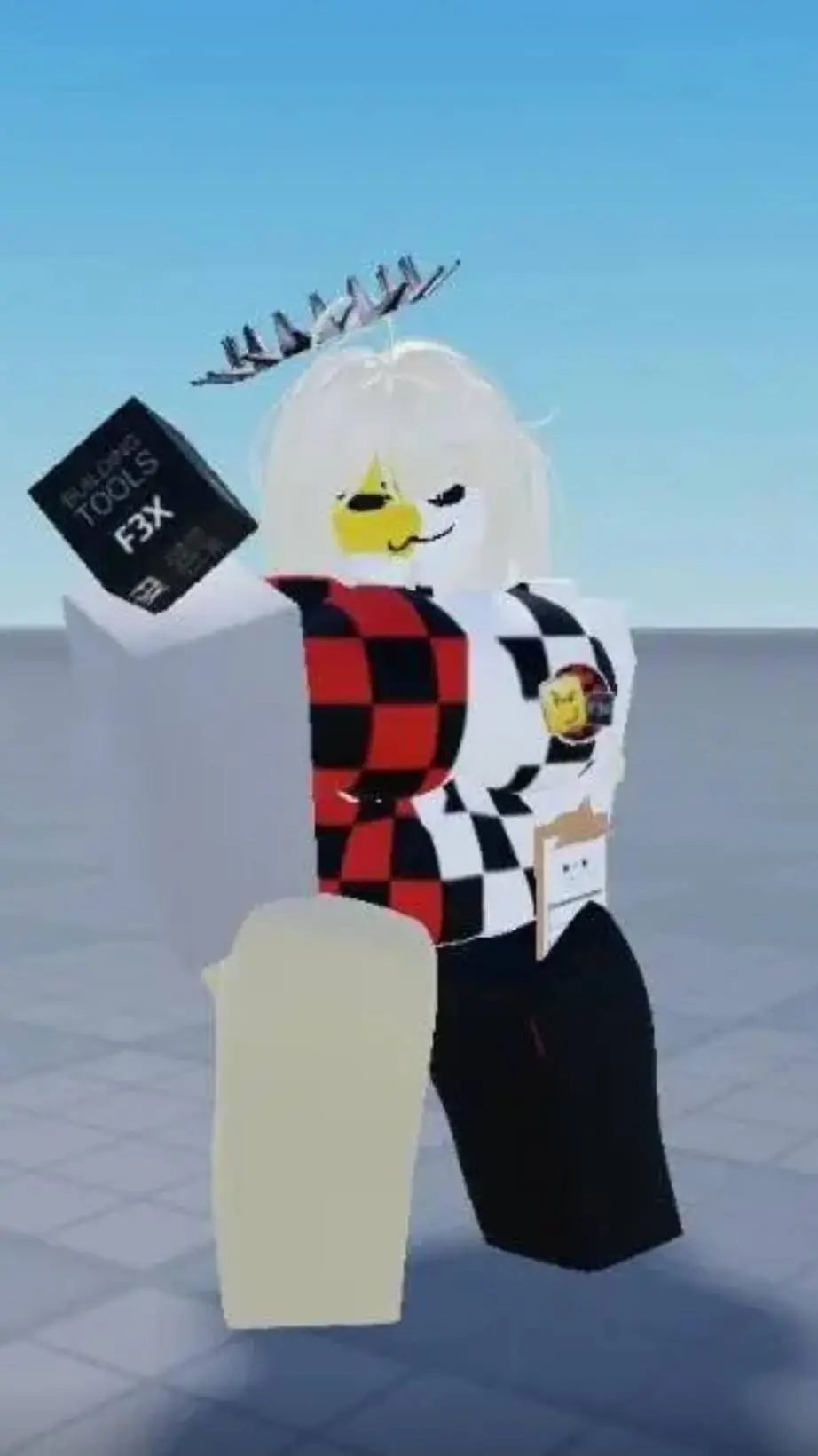 ai character: female devesto background